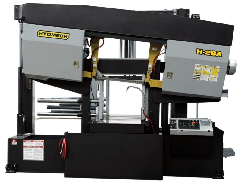 28" x 28" Hydmech #H-28A, Automatic Horizontal Band Saw, 2" x 300" Blade, 31" H Table, 40-300 SFM, 10 HP, 480 - Image 1