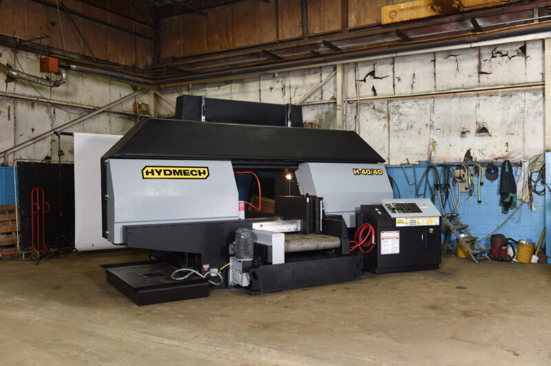40" x 40" Hydmech #H-40/40, Horizontal Band Saw, 3" x 444" Blade, 27" H Table, 45-225 SFM, 20 HP, 480 V - Image 2