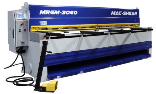 0.16" x 10' MRGM #3060-04, Mac-Shear Power Squaring Shear, 18" width x 31.5" H Table, 41 SPM, 7.5 kW - Image 1