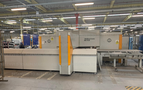 RAS #Multibend-Center-79.26, CNC Panel Bender, 2 mm Thickness capacity, 39.4" H x 100.8" L Work Size - Image 1