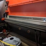 130 Ton, Amada #HFE-130-3SL, Hydraulic Press Brake, 6-Axis, 14' Overall length, 148" Between Housings, 13.7" - Image 3