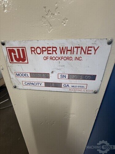 14 gauge x 10' Roper Whitney #1016, Apron Brake, w/ 10.2" x 16 gauge Folder, 2000 - Image 3
