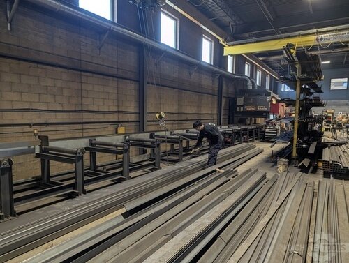 Python #PythonX2, Beam Coping Machine, 3' width x 1' H max Profile Size, 2015 - Image 2