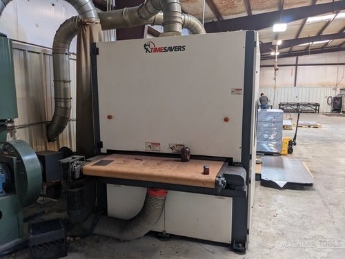 Timesavers #2200-Series, Deburring Machine, 1-Head Rotary Brush, 37" Machine widths, 12" x 39" / 12" x 12" - Image 6