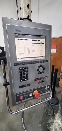 220 Ton, Ermak #CNCAP-220-12, Press Brake, 4-Axis, 12' Overall length, 128" Between Housings, 10.8" Stroke - Image 3