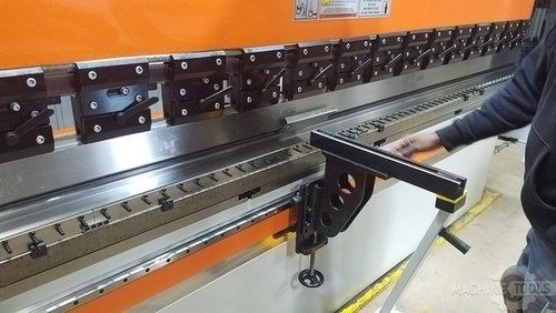 242 Ton, Ermaksan #Power-Bend-Falcon-3760-220, Press Brake, 4-Axis, 12' Overall length, 127" Between - Image 3