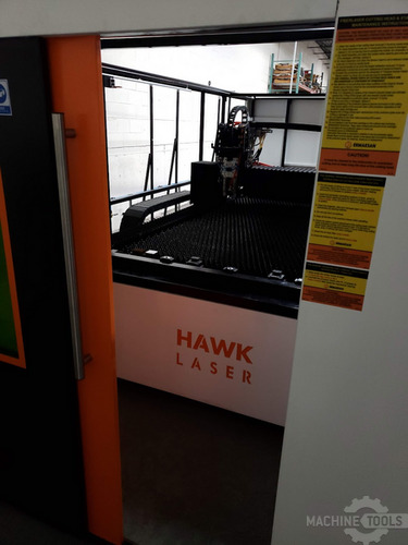 Ermaksan #FiberMak-Hawk, Laser Cutter, 5' width x 10' L Sheet Size, 0.625" Cut capacity, 6160 lbs. Load - Image 2