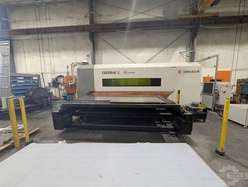 Ermaksan #Gen3-3015-Side-Load-4KW, Laser Cutter, 5' width x 10' L Sheet Size, 4 kW Power, 2017 - Image 4