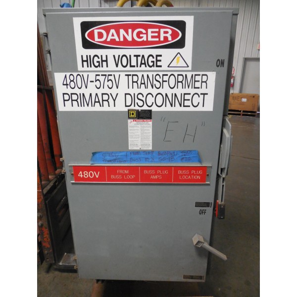 395 KVA 483/437 Delta Primary, 397 Delta Secondary, Dry type transformer, tested, used - Image 5