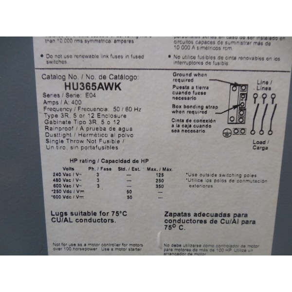 395 KVA 483/437 Delta Primary, 397 Delta Secondary, Dry type transformer, tested, used - Image 7
