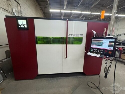 HK Laser #FS3015, Laser Cutter, 60" width x 120" L Sheet Size, 4200 IPM, 2.5 kW Power, 2019 - Image 1