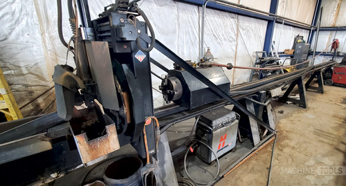 Bend-Tech #A400, Tube & Pipe CNC Plasma Cutter, (1) Plasma Torch, 24' Cut length, 0.75"-6" Round Size - Image 2