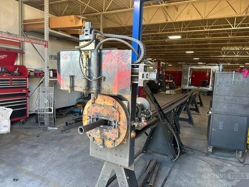 Bend-Tech #Dragon-A400, Tube & Pipe CNC Plasma Cutter, (1) Plasma Torch, 24' Cut length, 0.75"-6" Round Size - Image 1