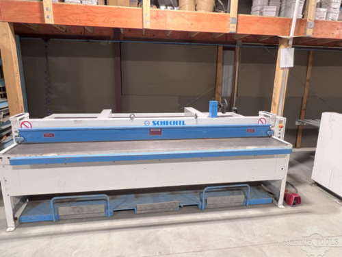 .08" x 10.3' Schechtl #MSB-310, Power Squaring Shear, 4 HP, 2009 - Image 3