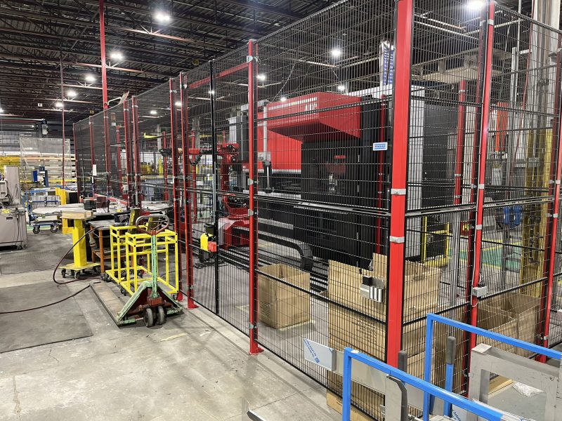 110 Ton, Amada #HG-1003-ARS, Press Brake, 6-Axis, 10.4' Overall length, 106.3" Between Housings, 9.8" Stroke - Image 2