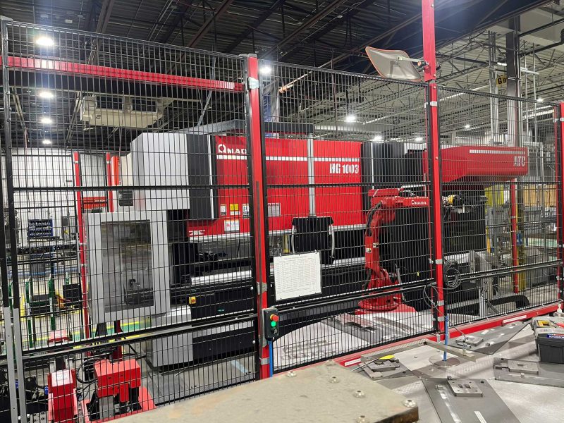 110 Ton, Amada #HG-1003-ARS, Press Brake, 6-Axis, 10.4' Overall length, 106.3" Between Housings, 9.8" Stroke - Image 9