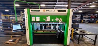 66 Ton, Ermaksan #Green-Press-FX-Servo-6521, Press Brake, 8-Axis, 6.6' Overall length - Image 1