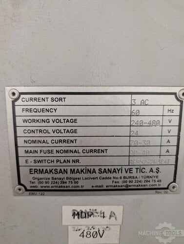 149 Ton, Ermaksan #Speed-Bend-Pro-3100X135, Press Brake, 6-Axis, 122" Bending length, 102.36" Between - Image 5
