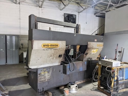 22" x 22" Hydmech #H-22A, Horizontal Band Saw, 2" width x 270" L Blade, 40-300 SFM, 10 HP - Image 1