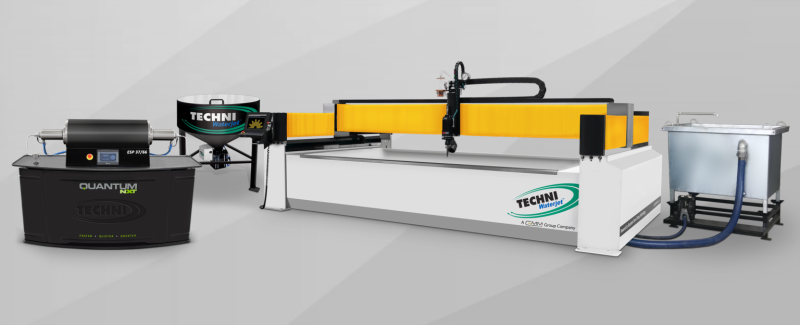 Techni Waterjet #i713-G2, Waterjet Cutter - Image 1