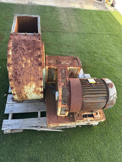 Lummus #HF-136, Centrifugal Blower, 22" diameter, 8-1/4" width, 12-1/4" inlet, 15 HP, 1760 RPM, 575 Volt - Image 3