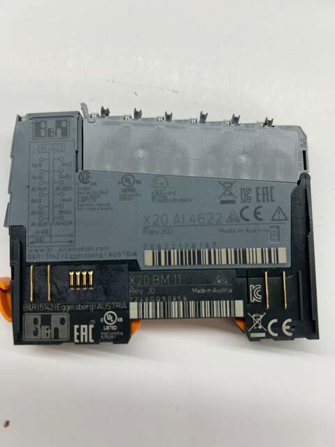 B & R Automation Analog Input Module X20AI4622 (with X20 BM11 bus module) 24 VDC - Image 1