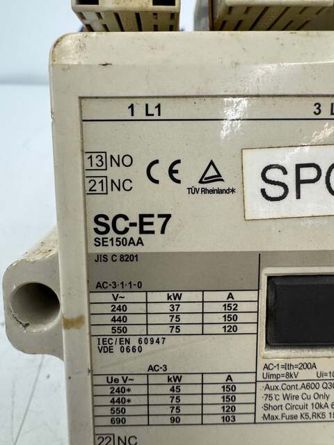 Klockner Moeller Three-Pole Contactor DIL4AM 11 SI DIL M Auxiliary Contact Block - Image 5
