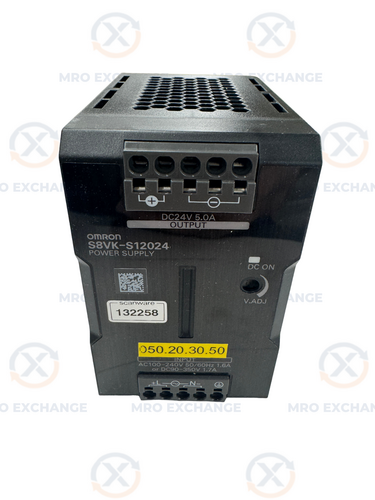 Omron DIN Rail Power Supply S8VK-S12024 For Sale | Surplus Record