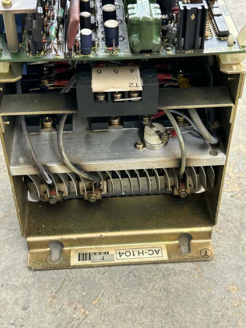Fanuc Velocity Control Unit A06B-6050-H104 m00612 - Image 2
