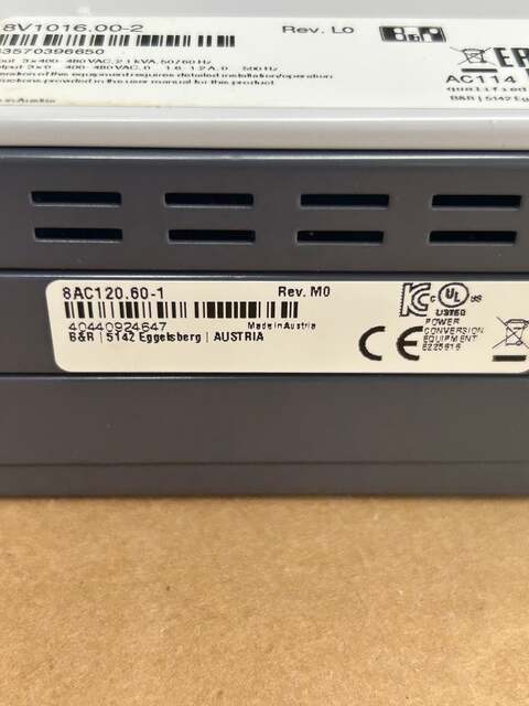 B & R Automation Servo Drive 8V1016.00-2 - Image 5
