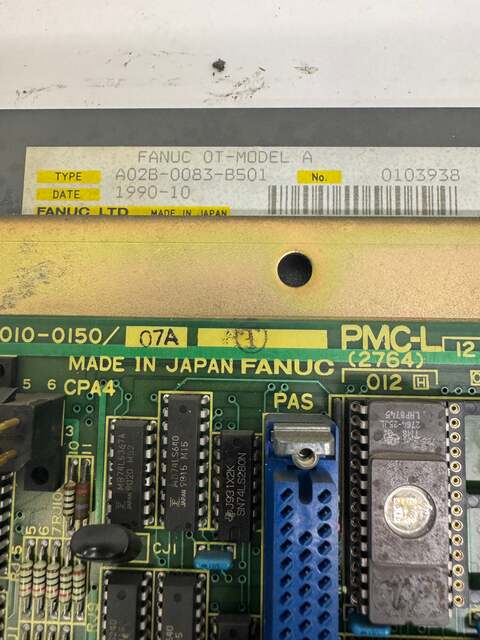 Fanuc CNC Control Unit A02B-0083-B501 Allis-Chalmers 200-240V - Image 5