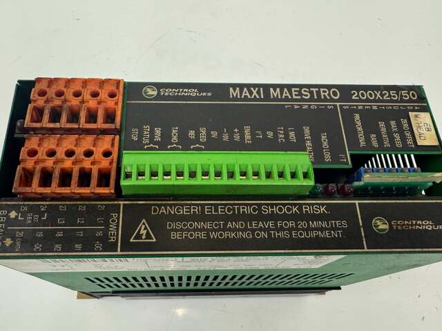 Control Techniques Servo Drive MAXI MAESTRO 200X25/50 - Image 4