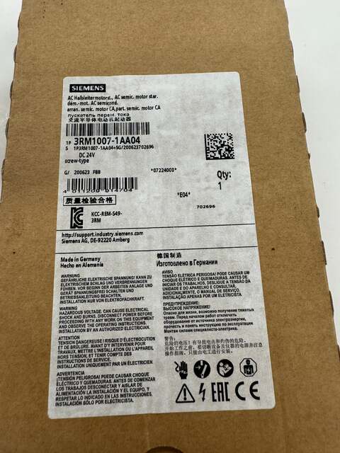 Siemens AC Semiconductor Motor Starter 3RM1007-1AA04 m01045 - Image 4