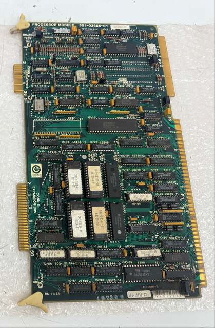 Giddings & Lewis Electronics Processor Module 501-03865-01 - Image 1