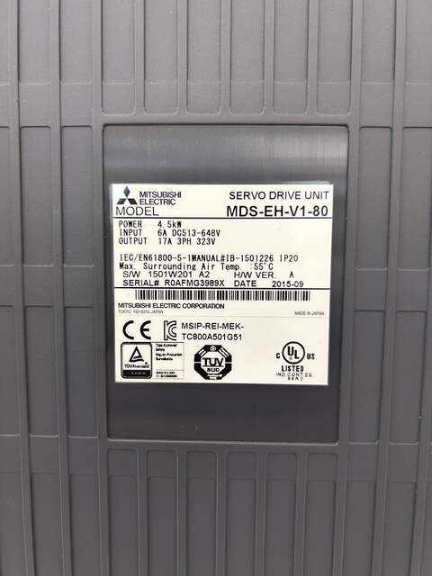 Mitsubishi Electric MDS-EH-V1-80 Servo Drive - Image 4