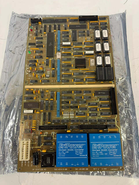 Giddings & Lewis Operator Station Board 501-04305-00 +19V to +35V DC - Image 1