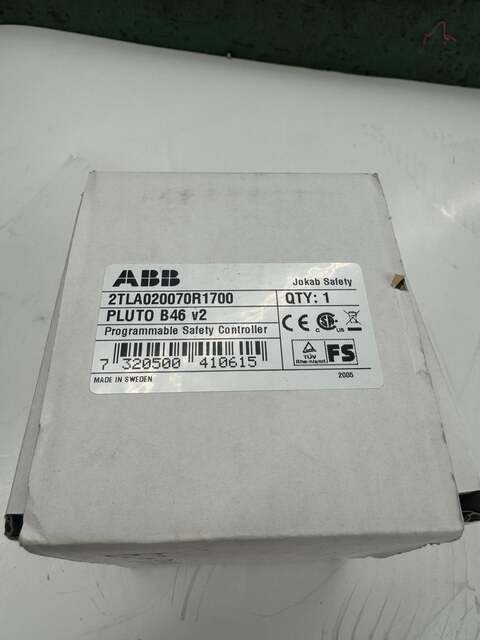 ABB Programmable Safety Controller 2TLA020070R1700 24 VDC - Image 4