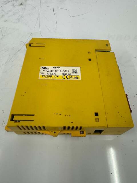 Fanuc I/O Module A03B-0819-C011 24V DC - Image 1