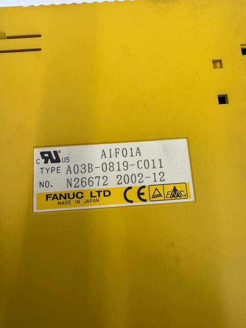Fanuc Ltd I/O Module A03B-0819-C011 - Image 4