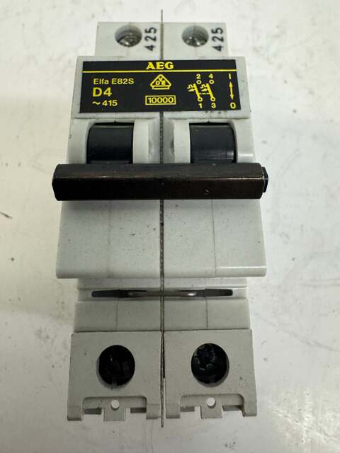 AEG Miniature Circuit Breaker ELFA-E82S-D4 415V Allis-Chalmers - Image 2