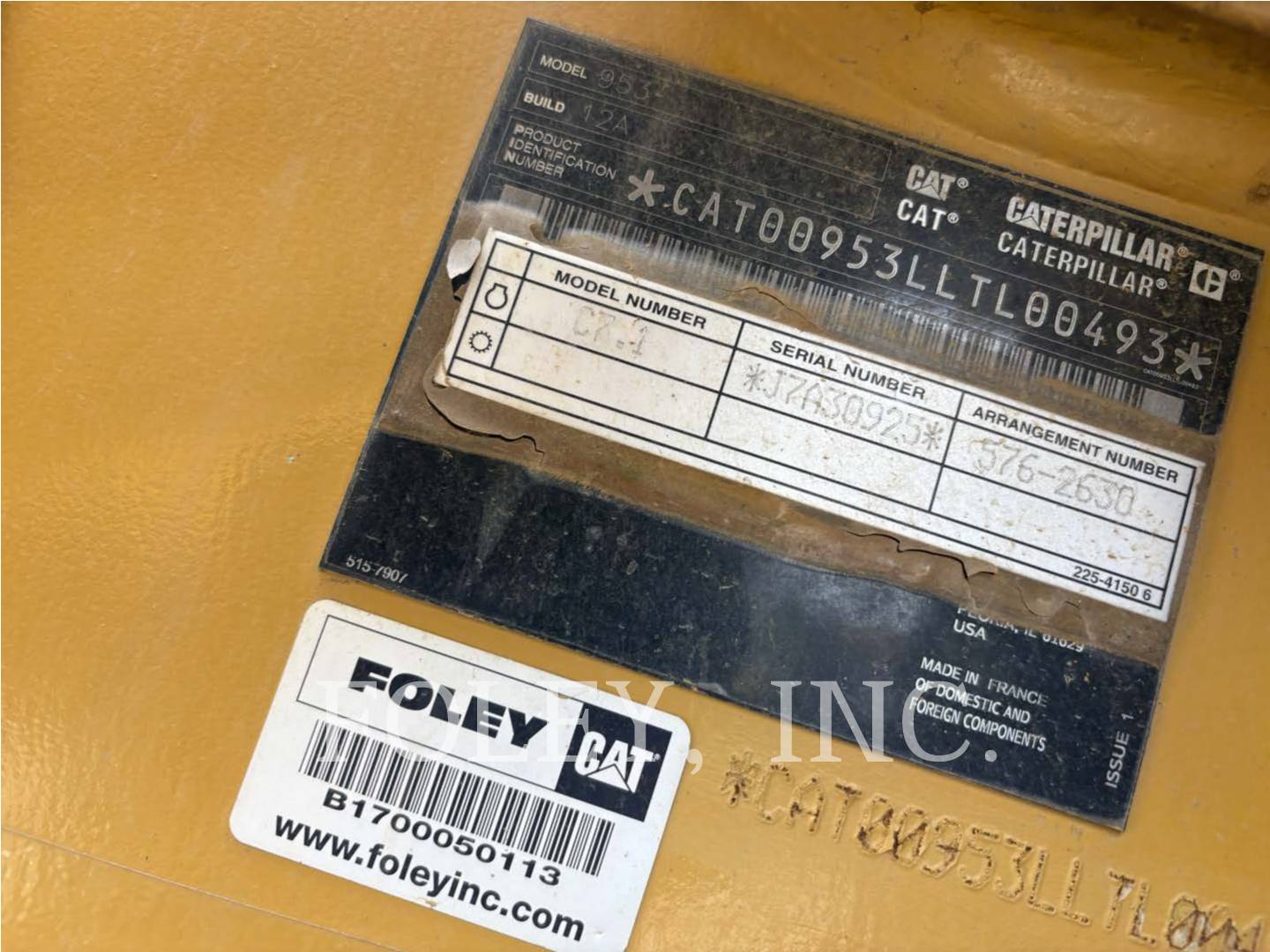 Caterpillar 953-12, Track Loader, 2008 hours, S/N: LTL00493, 2023 - Image 6