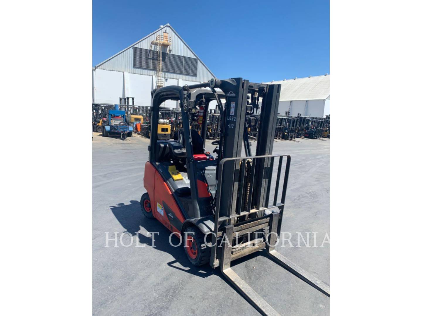 Linde H16T, Forklift, 1589 hours, S/N: PKY391L01236, 2022 - Image 2