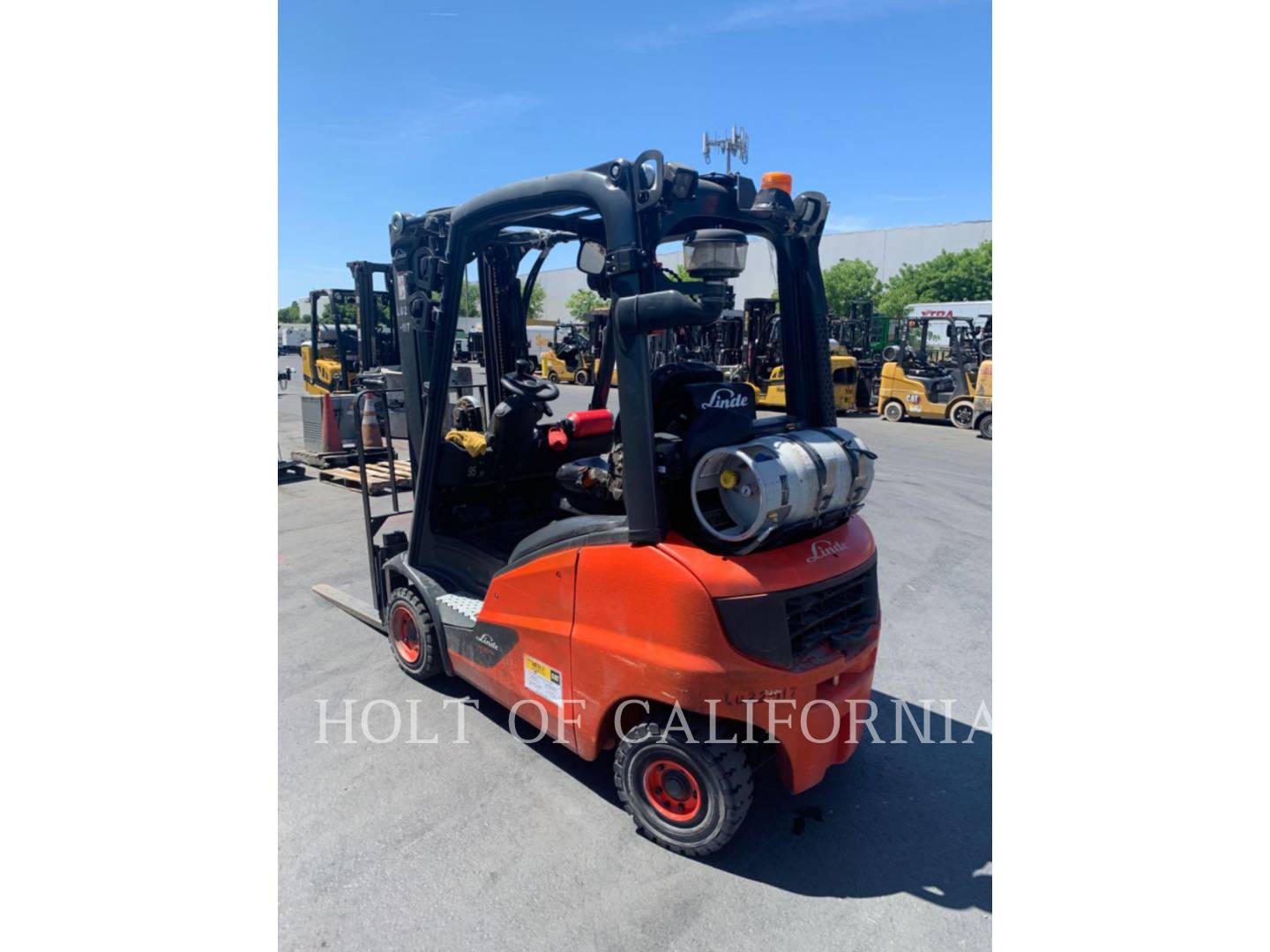 Linde H16T, Forklift, 1589 hours, S/N: PKY391L01236, 2022 - Image 4