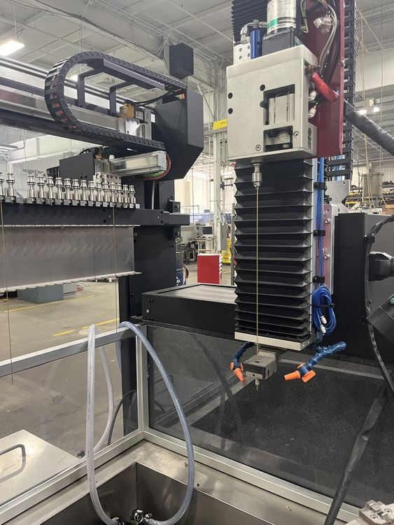 Titan #Force-Series-1600, CNC small hole Electrical Discharge Machine, 6-Axis rotary table, 53" X, 16" Y, 16" - Image 2