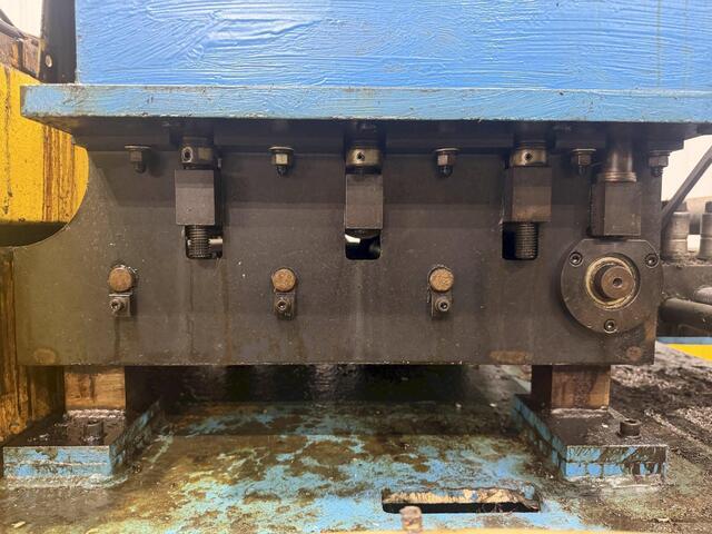 24" x .09" Dallas #DRFEX-424, motorized coil straightener, 7 rolls, adjustable height base, PLC Control - Image 7