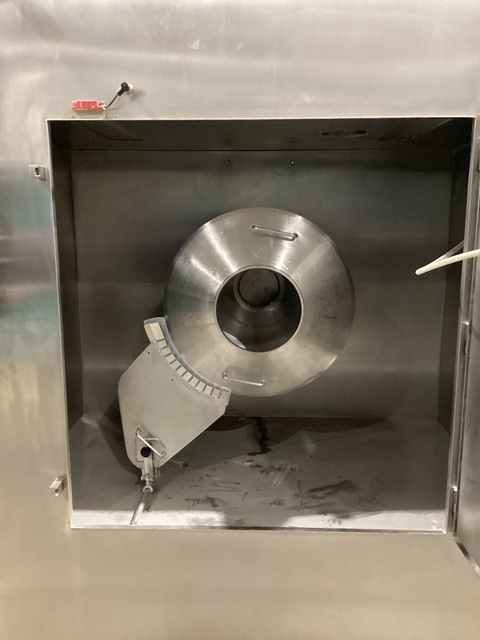36" Thomas Engineering #36-Compulab-2, coating pan, Stainless steel tablet coating system, 1999 - Image 9