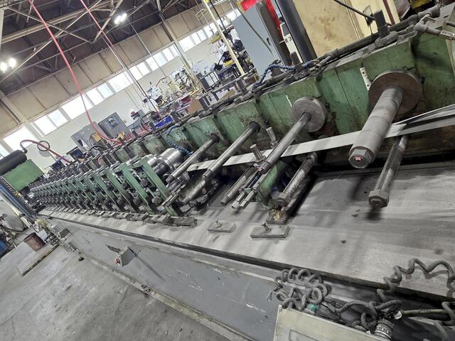 20 Stand, Dahlstrom #400-20OB, rollformer, 12" roll space, 1.5" arbor diameter, 40 HP, 100 FPM - Image 4