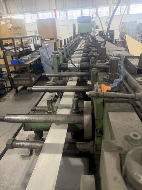 20 Stand, Dahlstrom #400-20OB, rollformer, 12" roll space, 1.5" arbor diameter, 40 HP, 100 FPM - Image 5