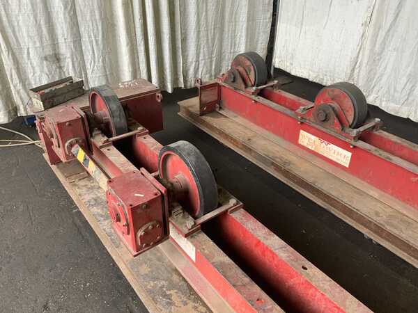 5 Ton, Weldwire, tank turning roll set, forward/reverse, rapid traverse, 1/2 HP, 110 V. - Image 2