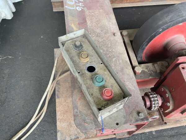 5 Ton, Weldwire, tank turning roll set, forward/reverse, rapid traverse, 1/2 HP, 110 V. - Image 8